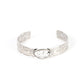 Gobi Glyphs - White - Paparazzi Bracelet Image