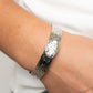 Gobi Glyphs - White - Paparazzi Bracelet Image