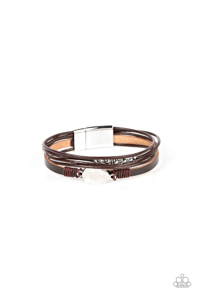 Tahoe Tourist - Brown - Paparazzi Bracelet Image