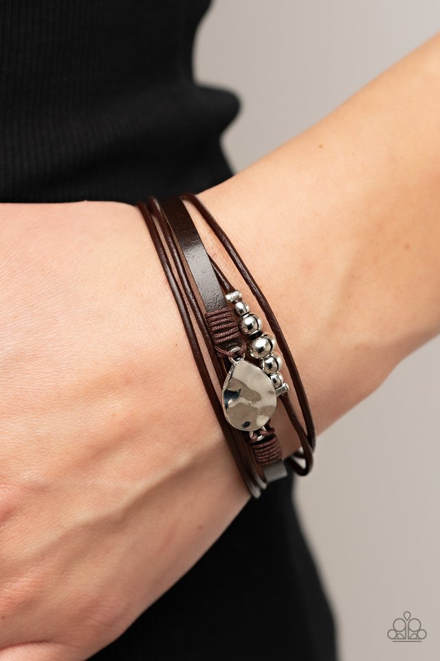 Tahoe Tourist - Brown - Paparazzi Bracelet Image