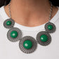 ​Detail Orientated - Green - Paparazzi Necklace Image