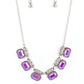 Interstellar Inspiration - Purple - Paparazzi Necklace Image