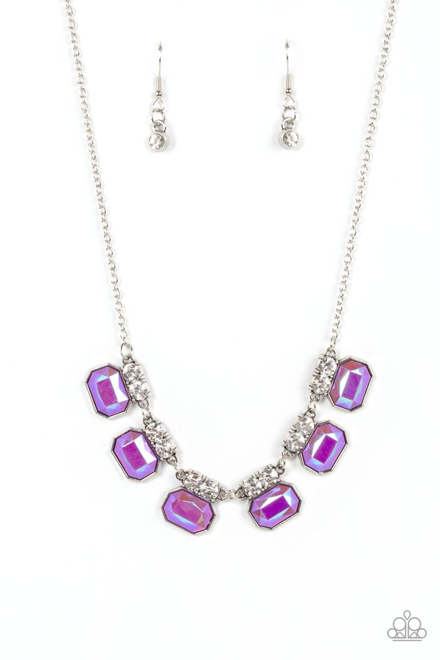 Interstellar Inspiration - Purple - Paparazzi Necklace Image