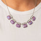 Interstellar Inspiration - Purple - Paparazzi Necklace Image