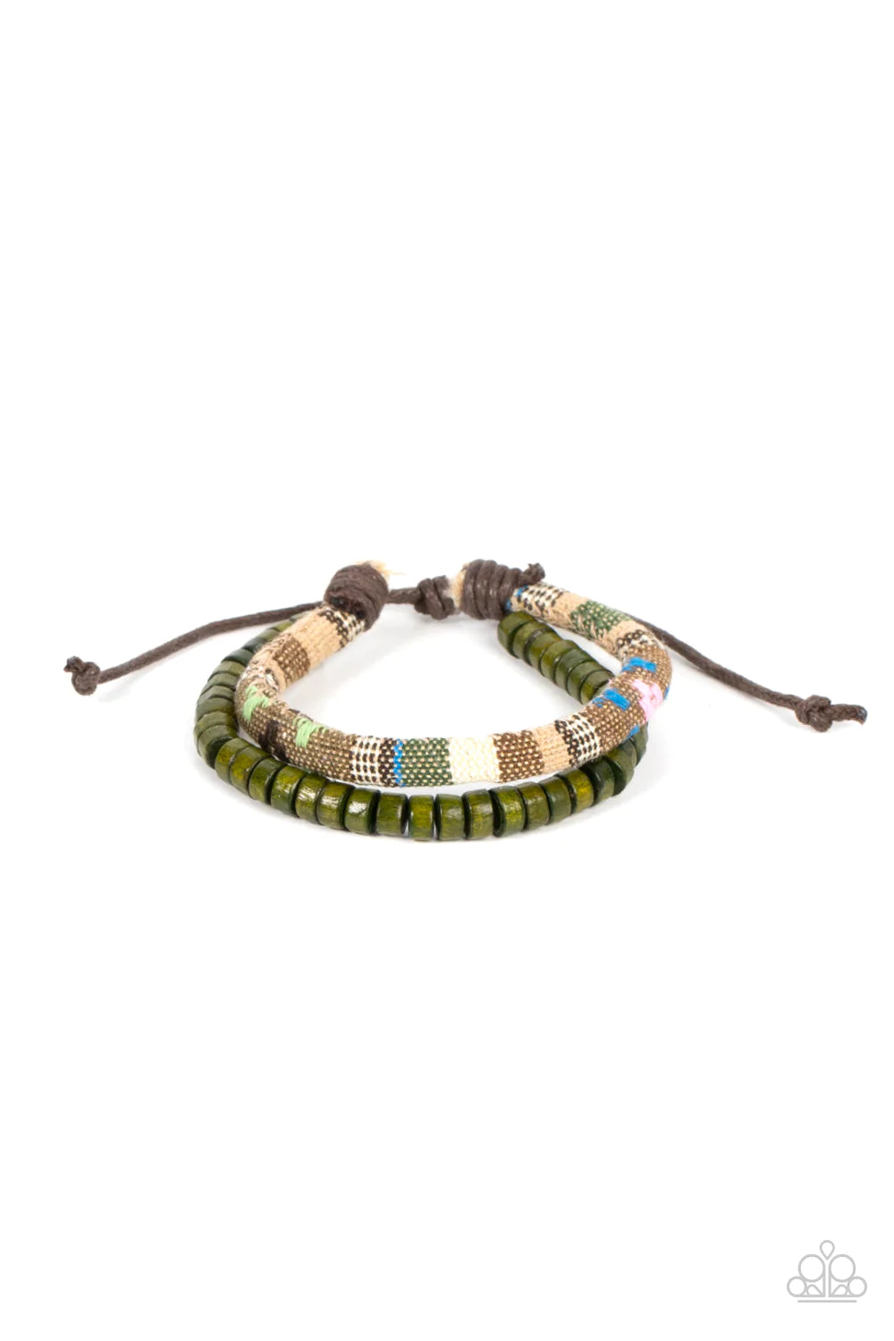 Paparazzi Bracelet ~ Pack your Poncho - Green