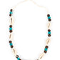 Bermuda Beachcomber - Blue - Paparazzi Necklace Image