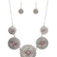 Marigold Meadows - Pink - Paparazzi Necklace Image