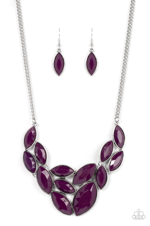 Glitzy Goddess - Purple - Paparazzi Necklace Image