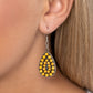 Rural Replica - Yellow - Paparazzi Earring Image