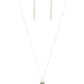 Set in GEMSTONE - Green - Paparazzi Necklace Image