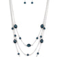 Pearlicious Pop - Blue - Paparazzi Necklace Image