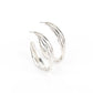Curvy Charmer - Silver - Paparazzi Earring Image