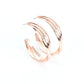 Curvy Charmer - Rose Gold - Paparazzi Earring Image