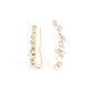 Couture Crawl - Gold - Paparazzi Earring Image