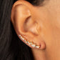 Couture Crawl - Gold - Paparazzi Earring Image