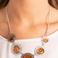 Raw Charisma - Orange - Paparazzi Necklace Image