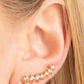 ​PRISMATIC and Proper - Gold - Paparazzi Earring Image