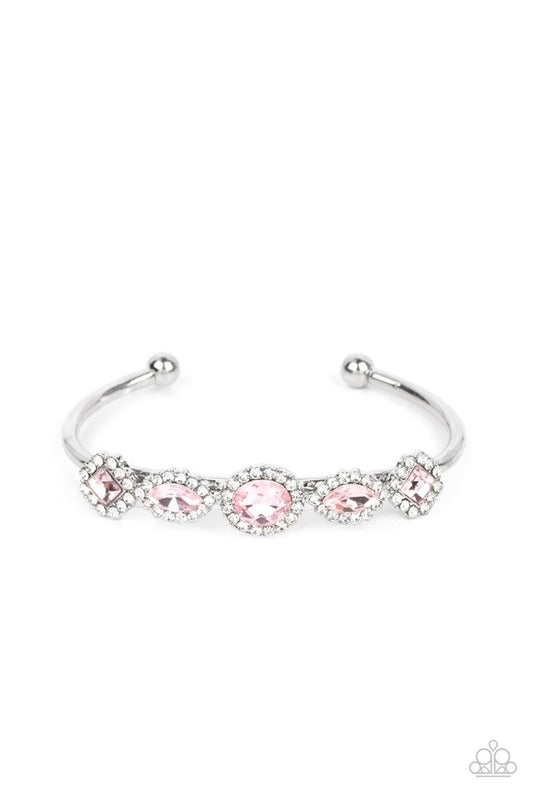 Simmer on GLOW - Pink - Paparazzi Bracelet Image