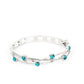 Slammin Sparkle - Blue - Paparazzi Bracelet Image