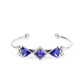 Strategic Sparkle - Blue - Paparazzi Bracelet Image