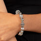 We Totally Mesh - Silver - Paparazzi Bracelet Image