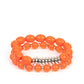 La Vida Vacation - Orange - Paparazzi Bracelet Image