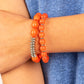 La Vida Vacation - Orange - Paparazzi Bracelet Image