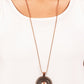 Solar Swirl - Copper - Paparazzi Necklace Image