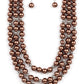 Needs No Introduction - Brown - Paparazzi Necklace Image