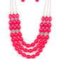 Coastal Cruise - Pink - Paparazzi Necklace Image