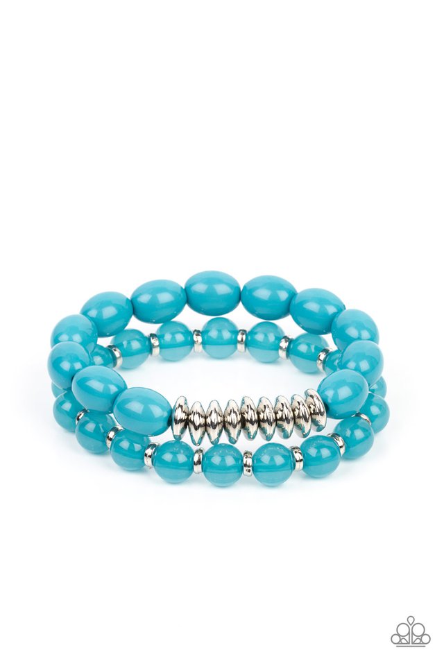 La Vida Vacation - Blue - Paparazzi Bracelet Image