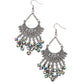 Chromatic Cascade - Multi - Paparazzi Earring Image