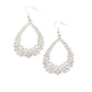 Granada Garland - Silver - Paparazzi Earring Image