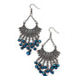 Chromatic Cascade - Blue - Paparazzi Earring Image