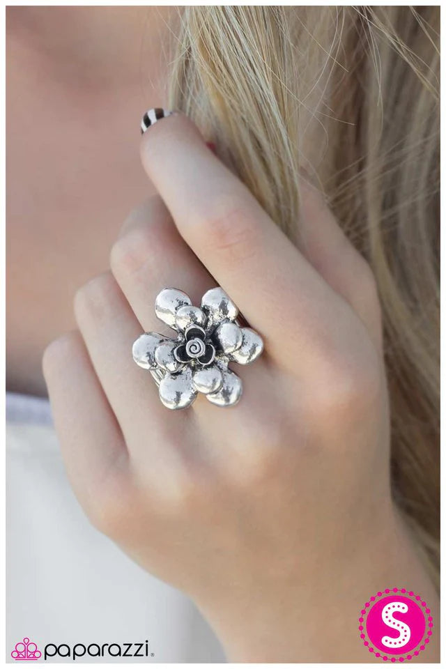 Paparazzi Ring ~ Sleeping Beauty - Silver