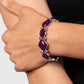 Boldly BEAD-azzled - Purple - Paparazzi Bracelet Image