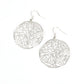 Autumn Harvest - Silver - Paparazzi Earring Image