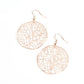 Autumn Harvest - Rose Gold - Paparazzi Earring Image