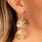 Bait and Switch - Gold - Paparazzi Earring Image