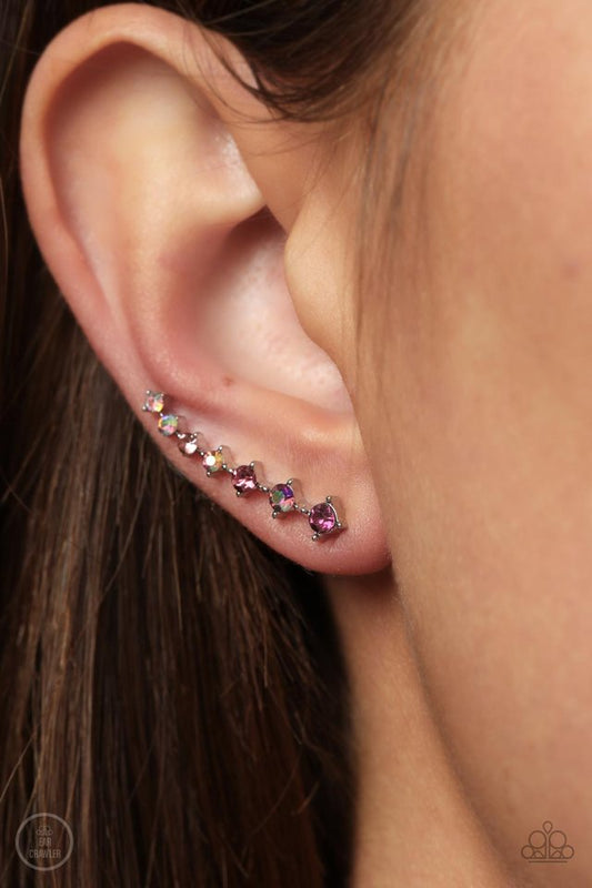 STARLIGHT Show - Pink - Paparazzi Earring Image