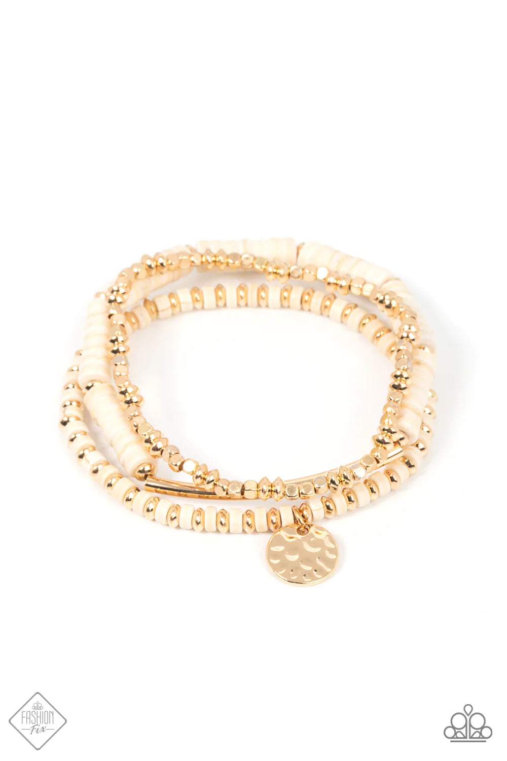 Pulsera Paparazzi ~ Terraform Trendsetter - Oro