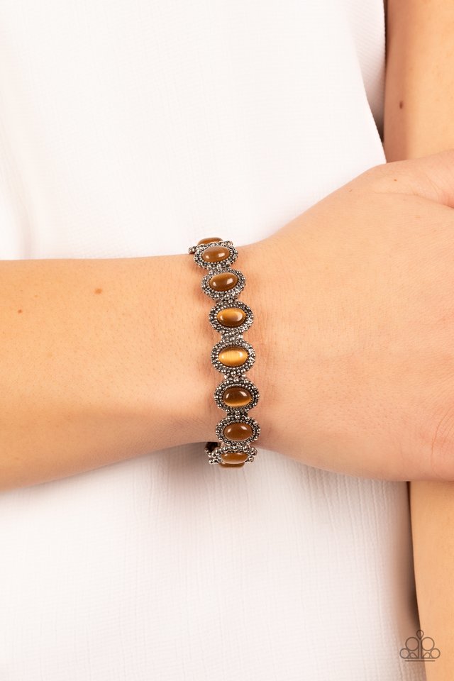 Sweet Oblivion - Brown - Paparazzi Bracelet Image