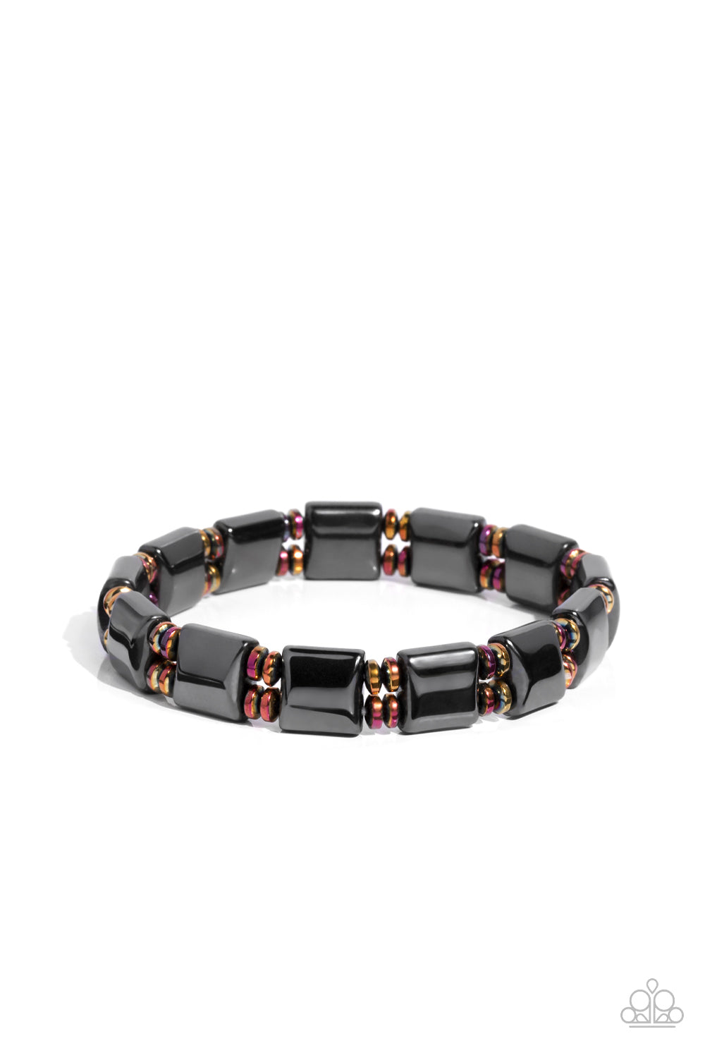 Pulsera Paparazzi ~ Cosmic Chrome - Multicolor