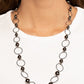 Metro Milestone - Black - Paparazzi Necklace Image