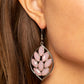 Glacial Glades - Pink - Paparazzi Earring Image