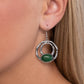 Terrestrial Retreat - Green - Paparazzi Earring Image