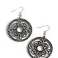 Mandala Meditation - Silver - Paparazzi Earring Image