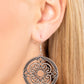 Mandala Meditation - Silver - Paparazzi Earring Image