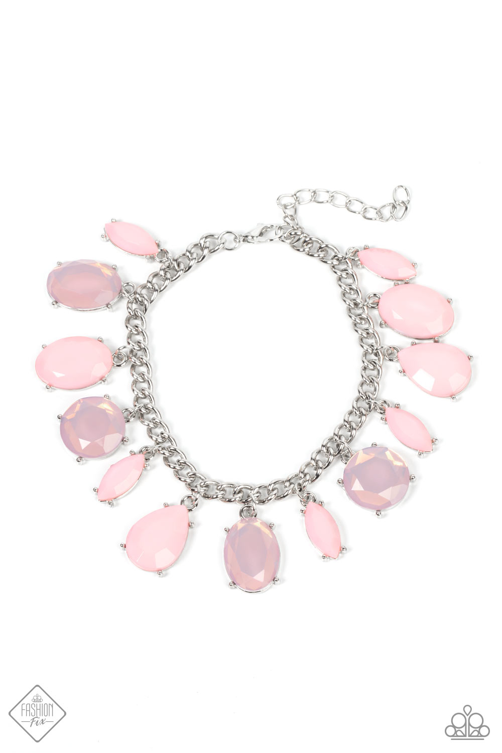 Pulsera Paparazzi ~ Serendipitous Shimmer - Rosa