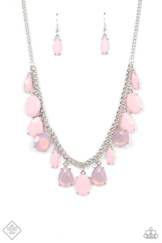 Collar Paparazzi ~ Fortuity de cuento de hadas - Rosa